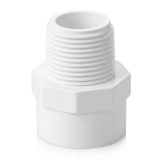 Adaptador Macho PVC — Rosca Exterior NPT para Tubería PVC