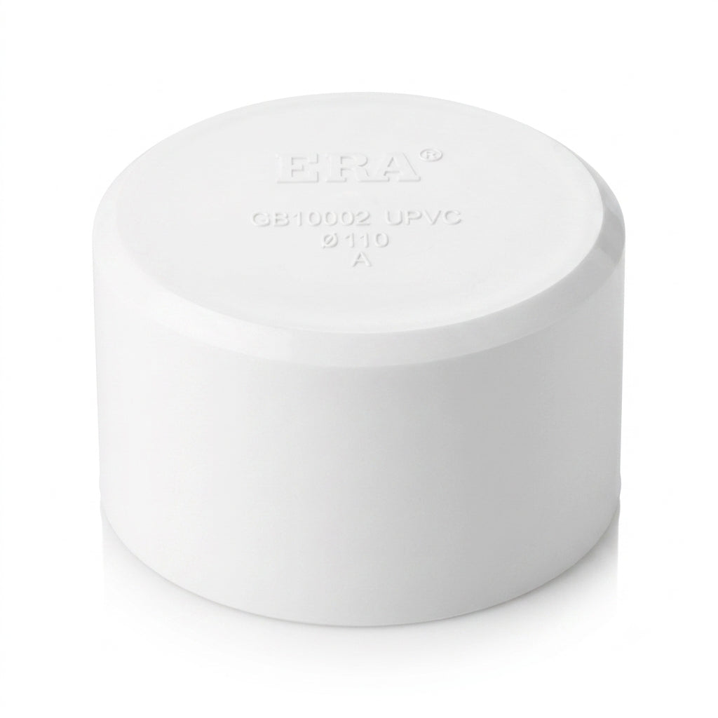Tapón Cap PVC (Hembra Liso) — Sello Permanente de Extremo de Tubería